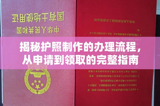 淮上揭秘护照制作的办理流程，从申请到领取的完整指南